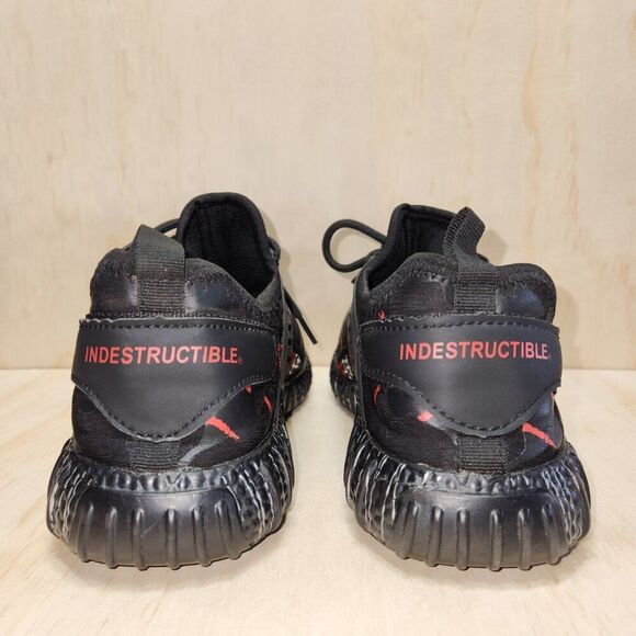 Mens Work Safety Trainers Steel Toe Cap Boots Industrial Casual black/red Hiking - Picture 10 of 10